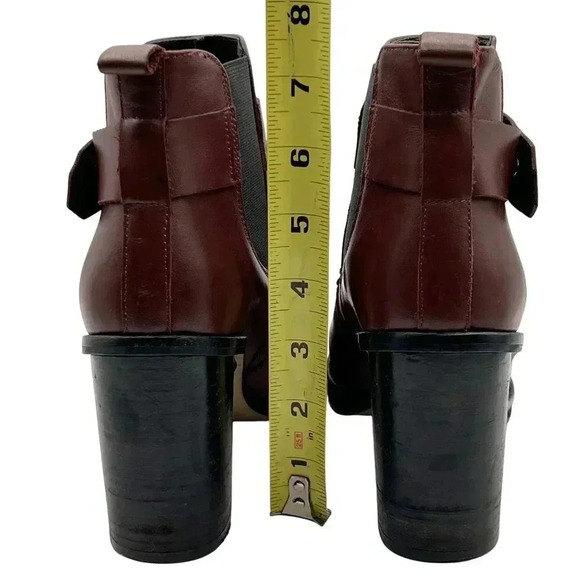 Office London Women's Size 39/*.5 Black Leather Pull On Ankle Boots Made in Spai - Picture 15 of 15